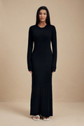 Hezak ribbed gown