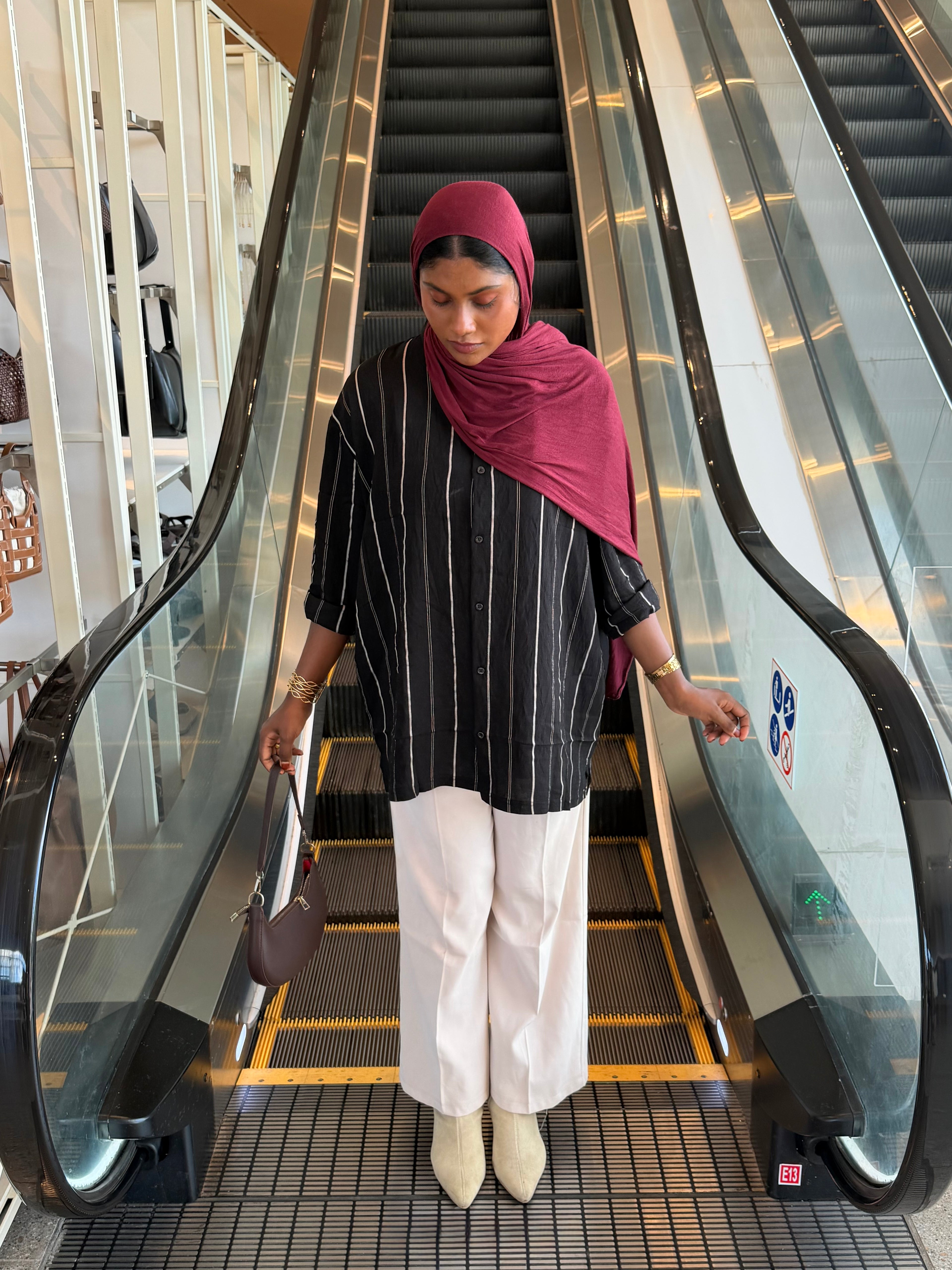 HEZAK Striped Linen Shirt