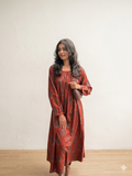 HEZAK  cotton pleated long top