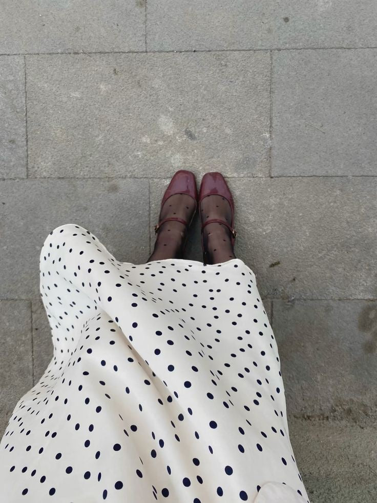 HEZAK POLKA DOT SKIRT