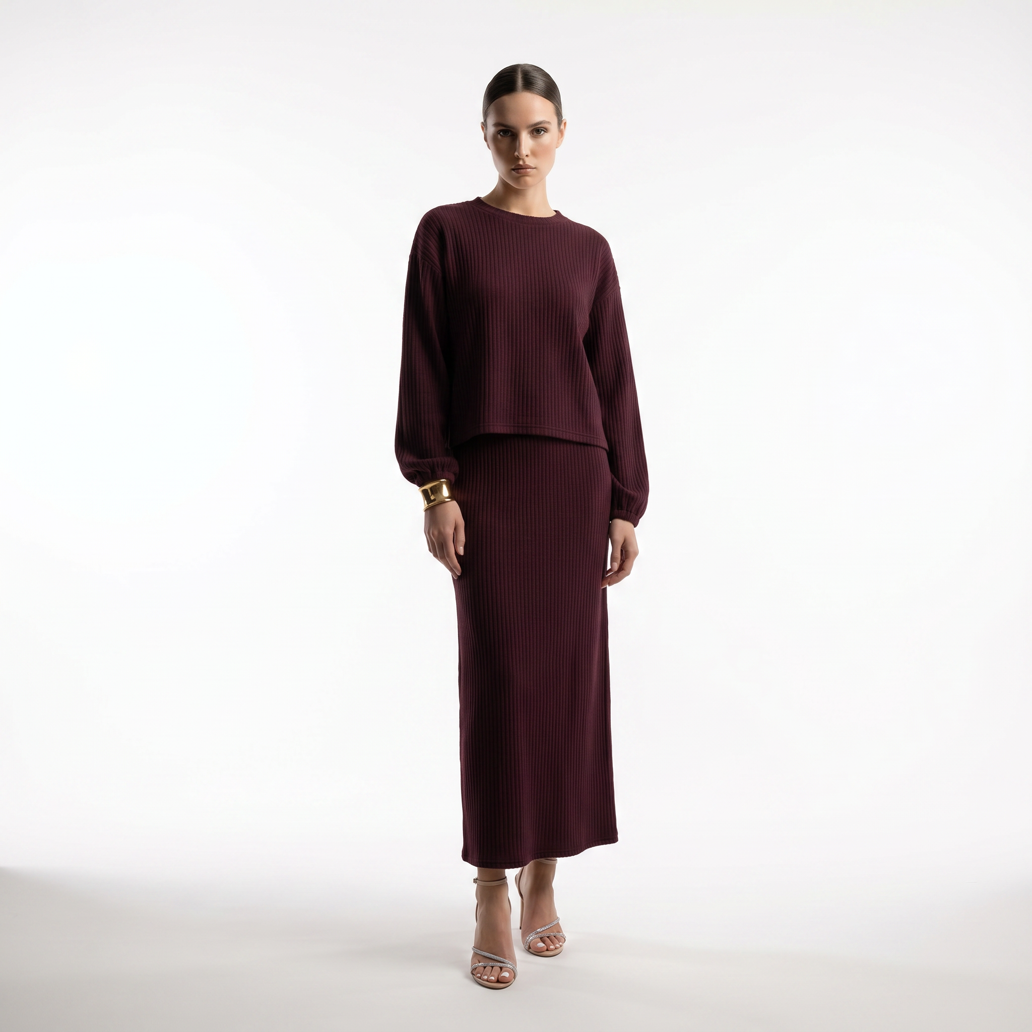 deep burgundy

