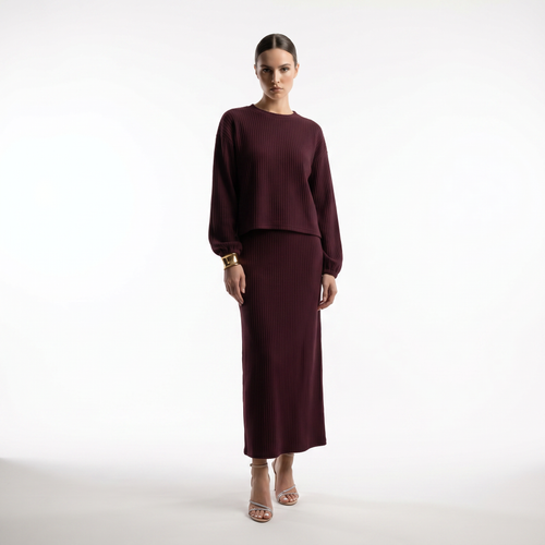 deep burgundy

